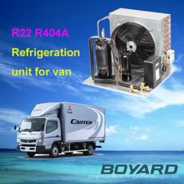 Kältetechnik Teile r22 r404a Boyang Lanhai Kompressor aufgeteilt Verflüssigungssatz für Kühlanhänger